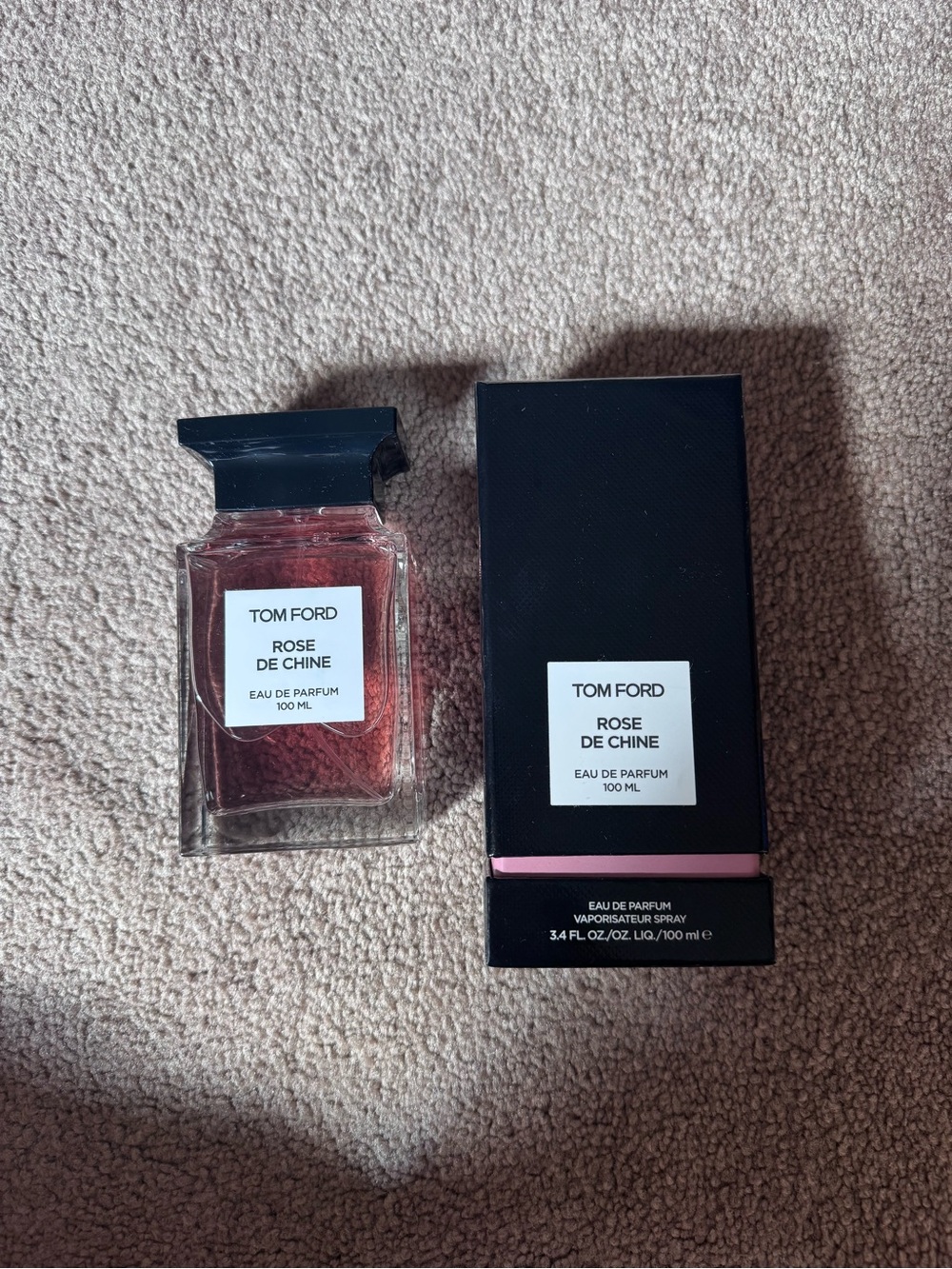 Tom Ford Rose de Chine Eau de Parfum — Pink & Black Bottle